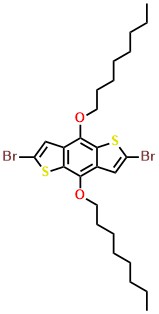 2,6-Dibromo-4,8-bis(n-octyloxy)benzo[1,2-b:4,5-b']dithiophene