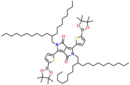 2,5-Bis(2-octyldodecyl)-3,6-bis[5-(4,4,5,5-tetramethyl-1,3,2-dioxaborolan-2-yl)thiophen-2-yl]pyrrolo[3,4-c]pyrrole-1,4(2H,5H)-dione