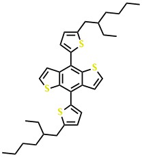 4,8-Bis[5-(2-ethylhexyl)thiophen-2-yl]benzo[1,2-b:4,5-b']dithiophene
