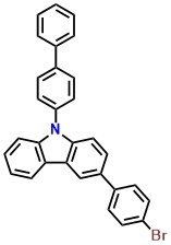 9-(4-Biphenylyl)-3-(4-bromophenyl)carbazole