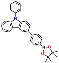 9-Phenyl-3-[4-(4,4,5,5-tetramethyl-1,3,2-dioxaborolan-2-yl)phenyl]-9H-carbazole