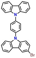 3'-Bromo-1,4-di(9-carbazolyl)benzene