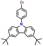 9-(4-Bromophenyl)-3,6-di-tert-butylcarbazole