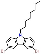 3,6-Dibromo-9-n-octylcarbazole