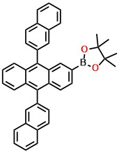 2-[9,10-Di(naphthalen-2-yl)anthracen-2-yl]-4,4,5,5-tetramethyl-1,3,2-dioxaborolane