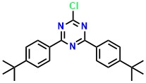 2,4-Bis[4-(tert-butyl)phenyl]-6-chloro-1,3,5-triazine