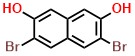 3,6-Dibromo-2,7-dihydroxynaphthalene