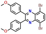 5,8-Dibromo-2,3-bis(4-methoxyphenyl)quinoxaline