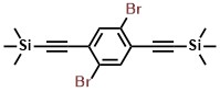 1,4-Dibromo-2,5-bis[2-(trimethylsilyl)ethynyl]benzene