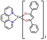 Tris(1,3-diphenyl-1,3-propanedionato)(1,10-phenanthroline)europium(III)