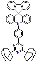 10-[4-[4,6-Di(1-adamantyl)-1,3,5-triazin-2-yl]phenyl]-10H-spiro[acridine-9,9'-fluorene]