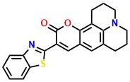 1H,5H,11H-[1]Benzopyrano[6,7,8-ij]quinolizin-11-one, 10-(2-benzothiazolyl)-2,3,6,7-tetrahydro-