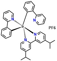 (4,4'-Di-tert-butyl-2,2'-bipyridine)bis[(2-pyridinyl)phenyl]iridium(III) Hexafluorophosphate