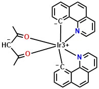 iridium(III) bis(7,8-benzoquinolinato-N,C3') acetylacetonate