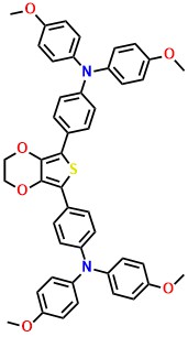 4,4'-(2,3-Dihydrothieno[3,4-b][1,4]dioxine-5,7-diyl)bis[N,N-bis(4-methoxyphenyl)aniline]
