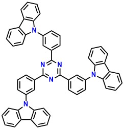 TCPZ 2,4,6-Tris(3-(9H-carbazol-9-yl)phenyl)-1,3,5-triazine
