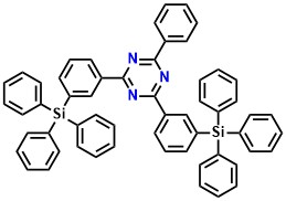 mSiTrz 2-Phenyl-4,6-bis(3-(triphenylsilyl)phenyl)-1,3,5-triazine
