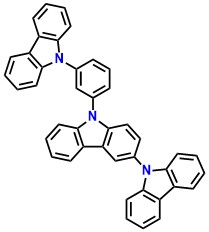 mCPCz 9-(3-(9H-carbazol-9-yl)phenyl)-9H-3,9'-bicarbazole
