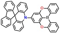DBA-SAF 10-(5,9-dioxa-13b-boranaphtho[3,2,1-de]anthracen-7-yl)-10H-spiro[acridine-9,9'-fluorene]