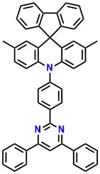 MFAc-PPM 10-(4-(4,6-Diphenylpyrimidin-2-yl)phenyl)-2,7-dimethyl-10H-spiro[acridine-9,9'-fluorene]