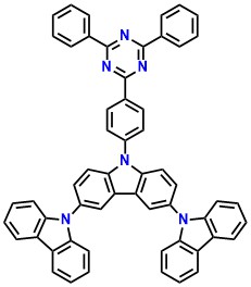 BCC-TPTA 9'-[4-(4,6-Diphenyl-1,3,5-triazin-2-yl)phenyl]-9,3':6',9''- ter-9H-carbazole
