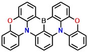 PXZ-BN [1,4]Benzoxazino[4'',3'',2'':1',8'][1,4] benzazaborino[4',3',2':4,5][1,4] benzazaborino[3,2,1-kl]phenoxazine