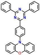 PXZ-TRZ 10-(4-(4,6-Diphenyl-1,3,5-triazin-2-yl)phenyl)-10H-phenoxazine