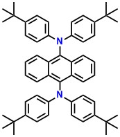 tBuPAD N9,N9,N10,N10-Tetrakis(4-(tert-butyl)phenyl)anthracene-9,10-diamine