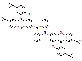 PzTDBA 5,10-bis(2,12-di-tert-butyl-5,9-dioxa-13b-boranaphtho[3,2,1-de]anthracen-7-yl)-5,10-dihydrophenazine