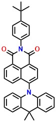 NAI-DMAC 2-(4-(tert-Butyl)phenyl)-6-(9,9-dimethylacridin-10(9H)-yl)-1H-benzo[de]isoquinoline-1,3(2H)-dione