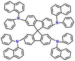 Spiro-2NPB 2,2',7,7'-tetrakis[N-naphthalenyl(phenyl)-amino]-9,9-spirobifluorene