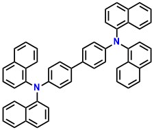 α-TNB N,N,N',N'-tetra-naphthalenyl-benzidine