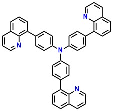 TQTPA Tris(4-(quinolin-8-yl)phenyl)amine