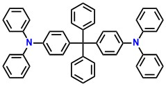 TCBPA 4,4'-(diphenylmethylene)bis(N,N-diphenylaniline)