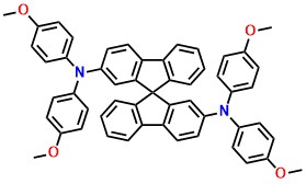 2,2'-MeO-Spiro-TPD 2,2'-bis[N,N-bis(4-methoxy-phenyl)amino]-9,9-spirobifluorene