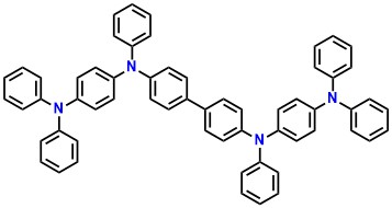 NPNPB N,N'-diphenyl-N,N'-di-[4-(N,N-diphenyl-amino)phenyl]benzidine
