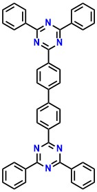 BTB 4,4'-bis(4,6-diphenyl-1,3,5-triazin-2-yl)biphenyl