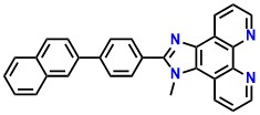 2-NPIP 1-methyl-2-(4-(naphthalen-2-yl)phenyl)-1H-imidazo[4,5f][1,10]phenanthroline