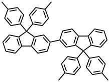 BDAF 2-[9,9-di(4-methylphenyl)-fluoren-2-yl]-9,9-di(4-methylphenyl)fluorene