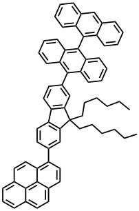 DAnF6Pye 1-(7-(9,9'-bianthracen-10-yl)-9,9-dihexyl-9H-fluoren-2-yl)pyrene
