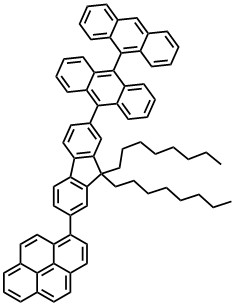 DAnF8Pye 1-(7-(9,9'-bianthracen-10-yl)-9,9-dioctyl-9H-fluoren-2-yl)pyrene