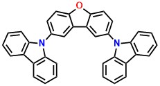 DCzDBF 2,8-di(9H-carbazol-9-yl)dibenzo[b,d]furan