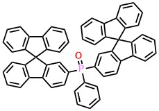 DSpiro-PO Bis(9,9’-spirobifluorene-2-yl)-phenylphosphaneoxide