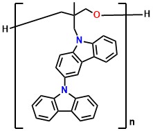 PCOC poly[3-(carbazol-9-yl)-9-(3-methyloxetan-3-ylmethyl)carbazole]