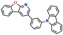 PCz-BFP 3-(3-(9H-carbazol-9-yl)phenyl)benzofuro[2,3-b]pyridine