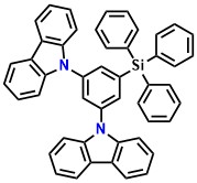 SimCP 9,9'-(5-(triphenylsilyl)-1,3-phenylene)bis(9H-carbazole)