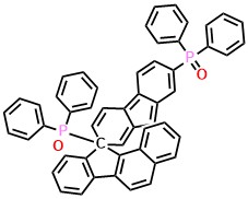 SPPO21 2,7-Bis(diphenylphosphoryl)spiro[fluorene-7,11’-benzofluorene]