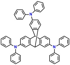 TATP 2,6,14-Tris(diphenyl-amino)triptycene