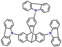 TPINQ 1,4-bis(4-(6H-indo[3,2-b]quinoxalin-6-yl)phenyl)benzene