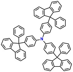 TFTPA Tris[4-(9-phenylfluoren-9-yl)phenyl]amine